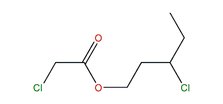 3-Chloropentyl chloroacetate